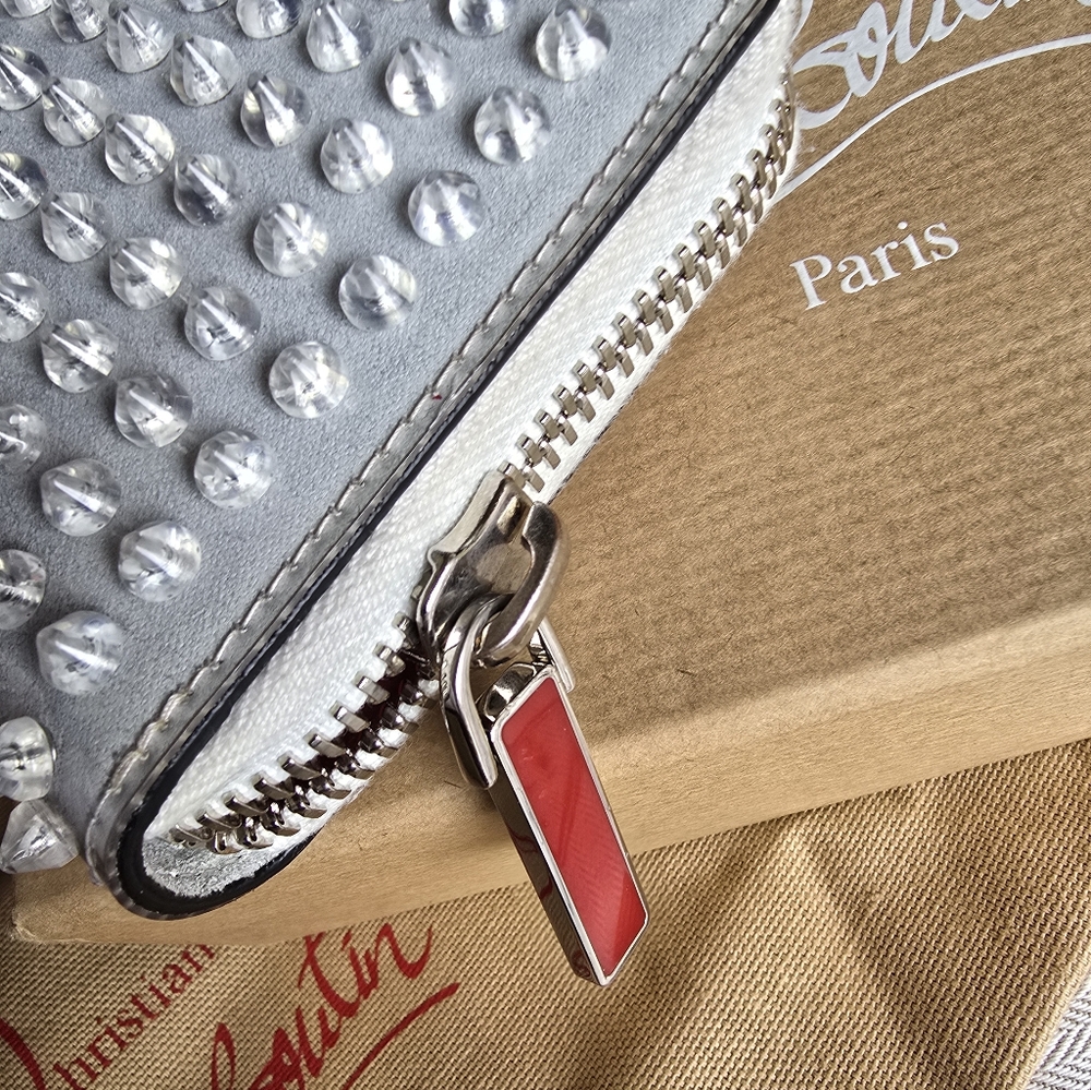 Christian Louboutin Metallic Studded Wallet